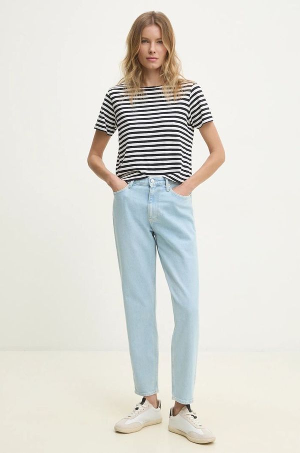 Calvin Klein Jeans Traperice Calvin Klein Jeans za žene, visoki struk, J20J224516