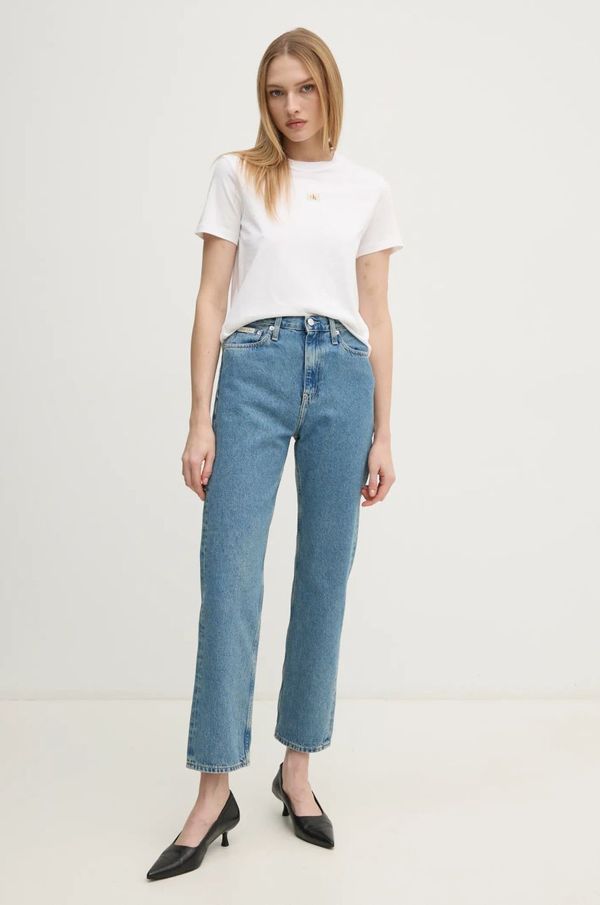 Calvin Klein Jeans Traperice Calvin Klein Jeans za žene, visoki struk, J20J224996