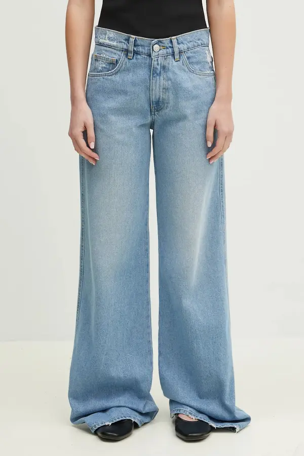 coperni Traperice Coperni Wide Leg Denim