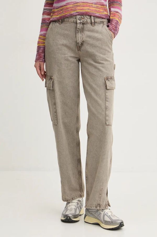 Desigual Traperice Desigual CASANDR za žene, visoki struk, 24WWDD96