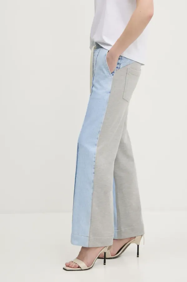 Desigual Traperice Desigual VIRGIN za žene, visoki struk, 25SWDD17