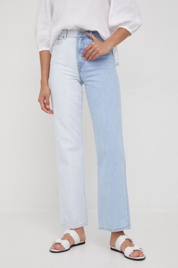 Dr. Denim Traperice Dr. Denim za žene, visoki struk