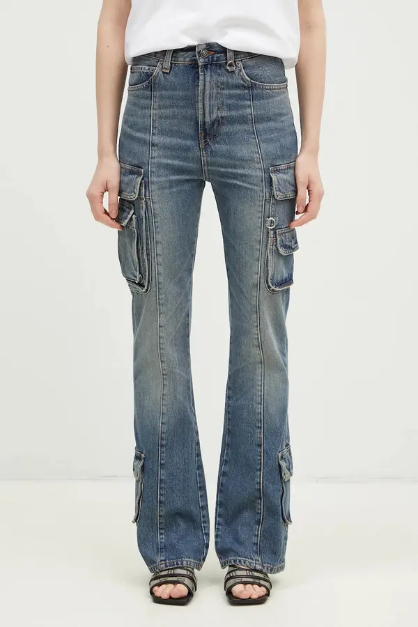 Fiorucci Traperice Fiorucci Multipocket Flared Jeans