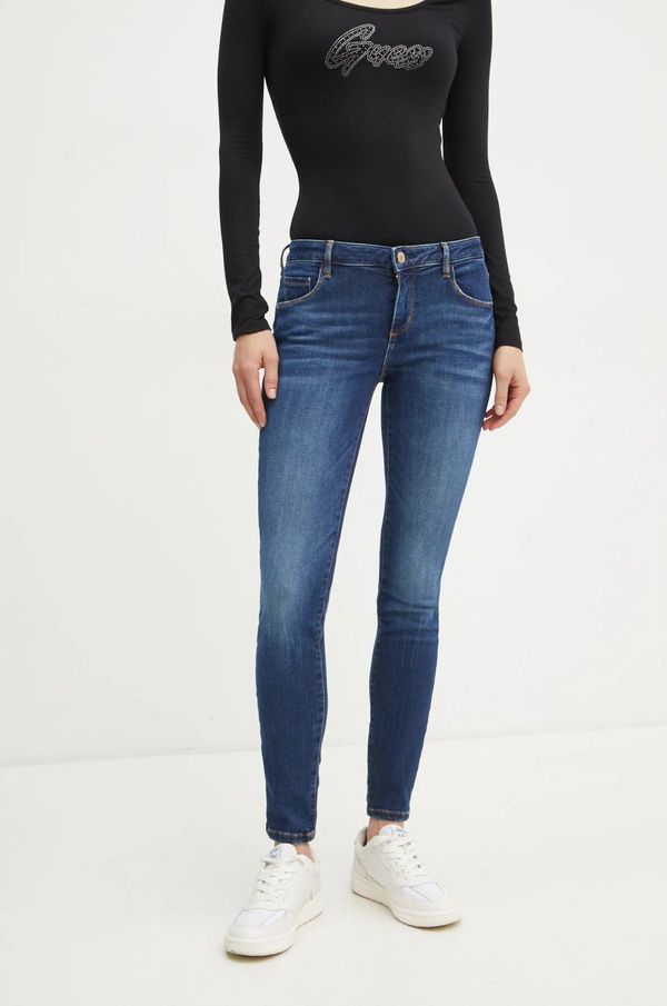 Guess Traperice Guess ANNETTE za žene, boja: tamno plava, W2YA99 D4Q03