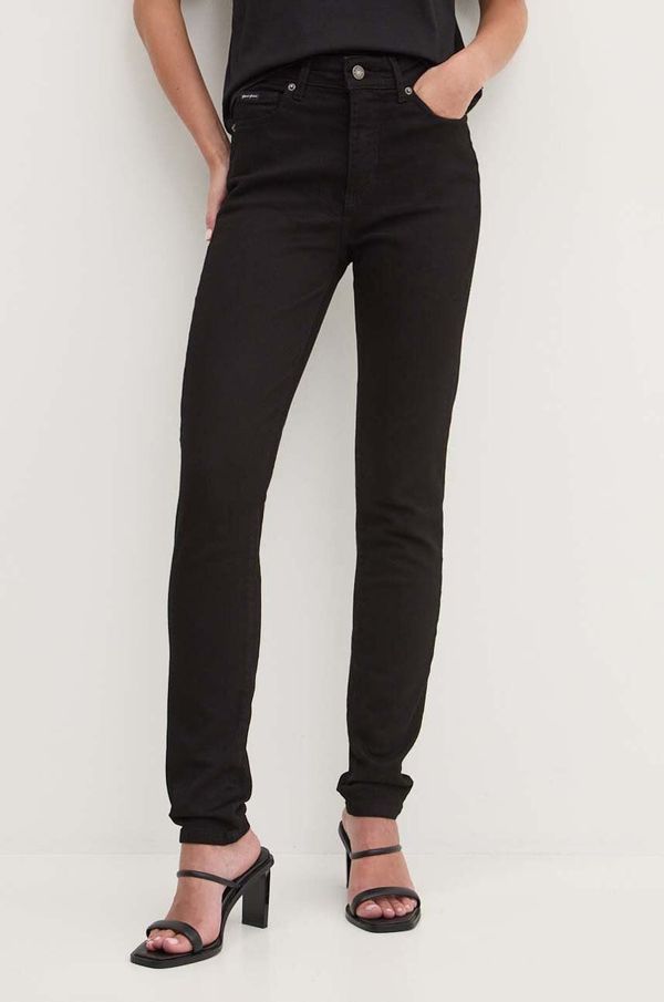 Guess Jeans Traperice Guess Jeans za žene, boja: crna, W4YA92 D5DL1