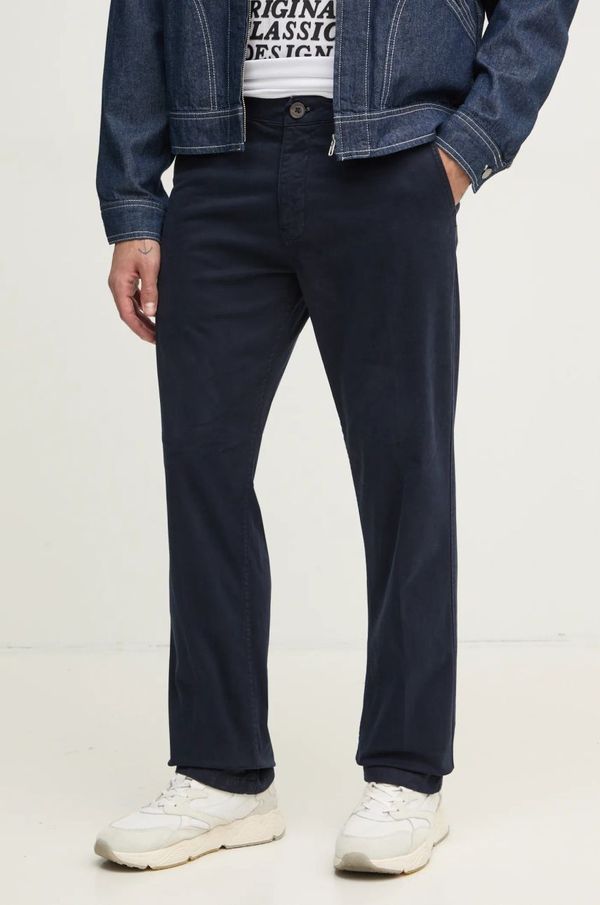 Guess Traperice Guess za muškarce, boja: tamno plava, chinos kroj, M4BB16 WFPM1