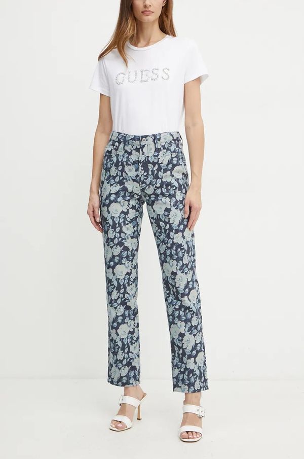 Guess Traperice Guess za žene, visoki struk, W4BA16 D5JC0