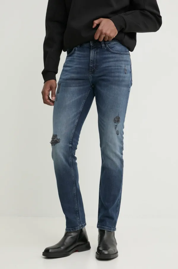 HUGO Traperice HUGO za muškarce, boja: tamno plava, 50530611