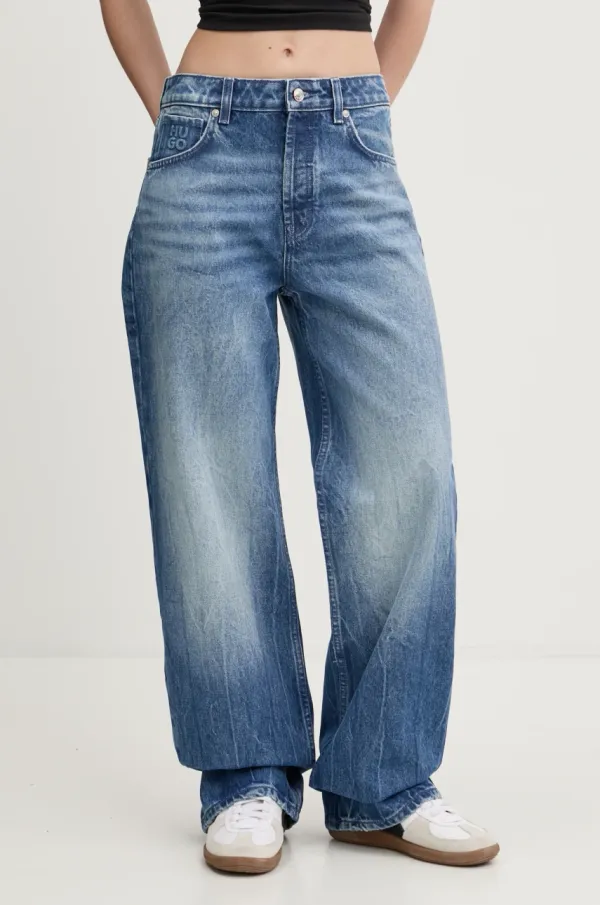 HUGO Traperice HUGO za žene, visoki struk, 50530316