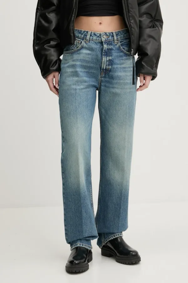 HUGO Traperice HUGO za žene, visoki struk, 50530319