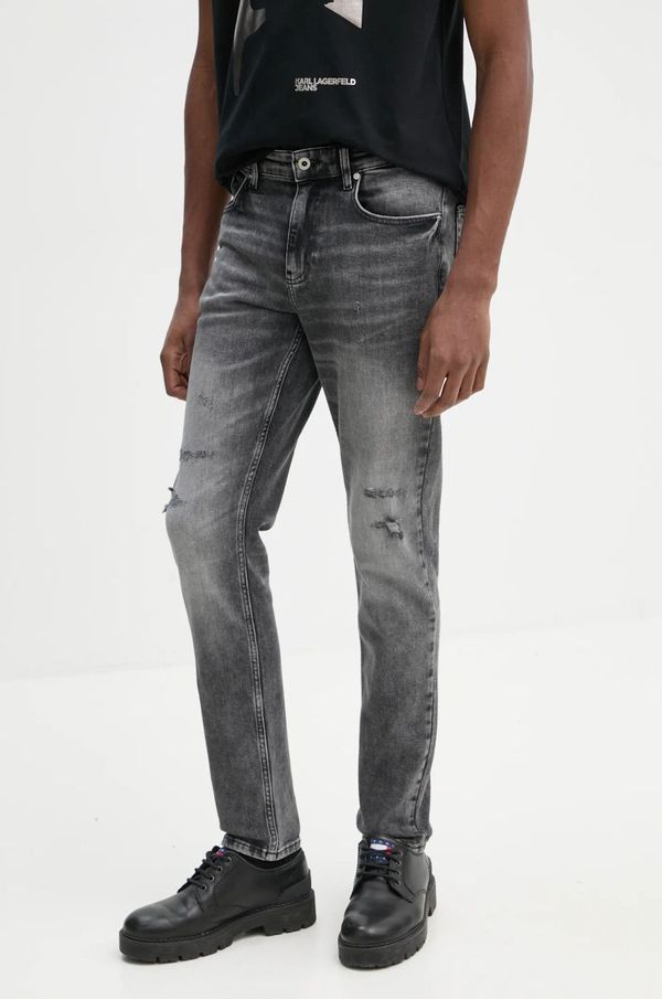 Karl Lagerfeld Jeans Traperice Karl Lagerfeld Jeans za muškarce, boja: siva, A1M10105