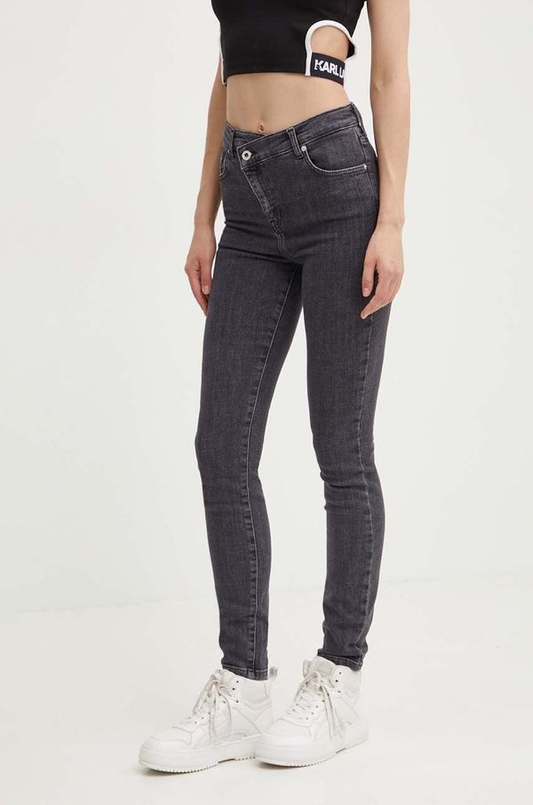 Karl Lagerfeld Jeans Traperice Karl Lagerfeld Jeans za žene, boja: siva, 245J1102