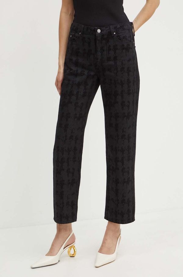 Karl Lagerfeld Traperice Karl Lagerfeld za žene, visoki struk, 245W1103