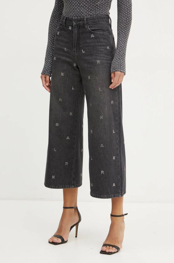 Karl Lagerfeld Traperice Karl Lagerfeld za žene, visoki struk, A1W10075