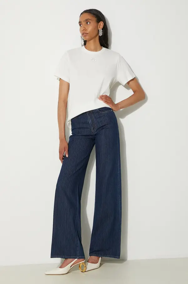 Kenzo Traperice Kenzo Ayame Regular Waist Fit Jeans