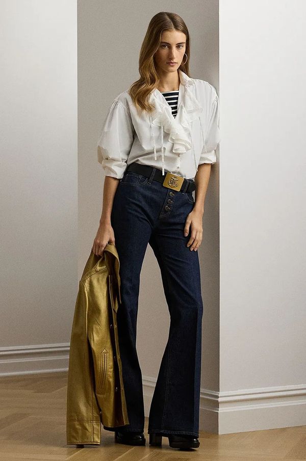 Lauren Ralph Lauren Traperice Lauren Ralph Lauren za žene, visoki struk, 200957635