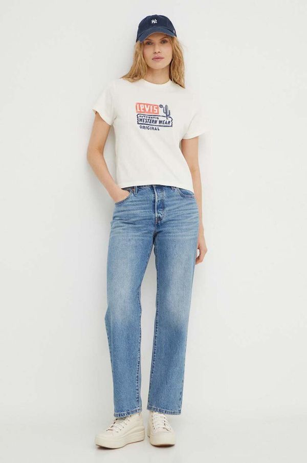 Levi's Traperice Levi's 501 90S za žene, visoki struk