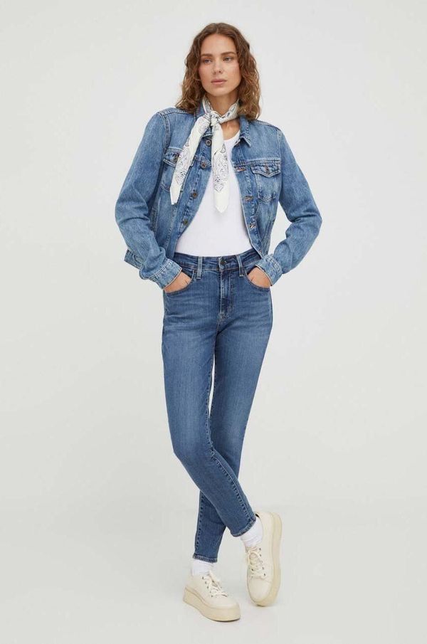 Levi's Traperice Levi's 721 HIGH RISE SKINNY za žene