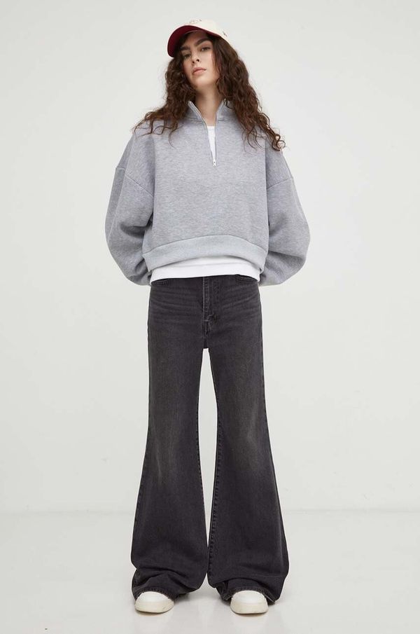 Levi's Traperice Levi's RIBCAGE BELLS za žene, visoki struk