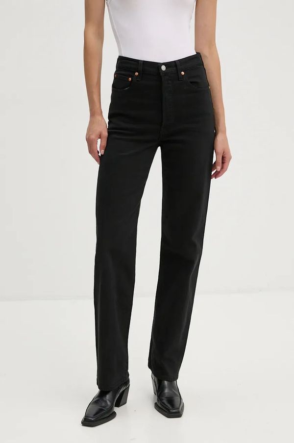 Levi's Traperice Levi's RIBCAGE FULL LENGTH za žene, visoki struk, 79078