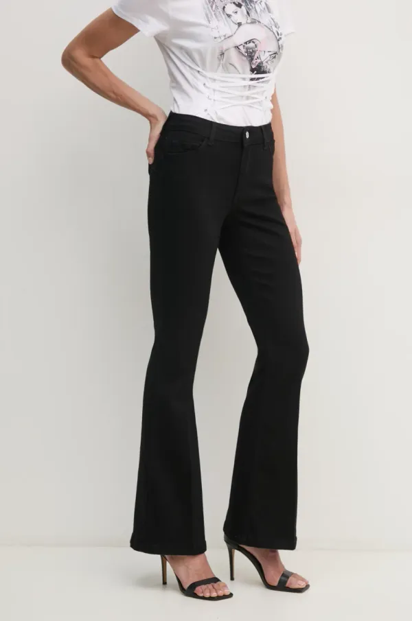 Liu Jo Traperice Liu Jo za žene, visoki struk, UA5058 DS015