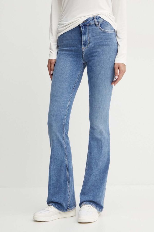 Liu Jo Traperice Liu Jo za žene, visoki struk, UF4015 D4811