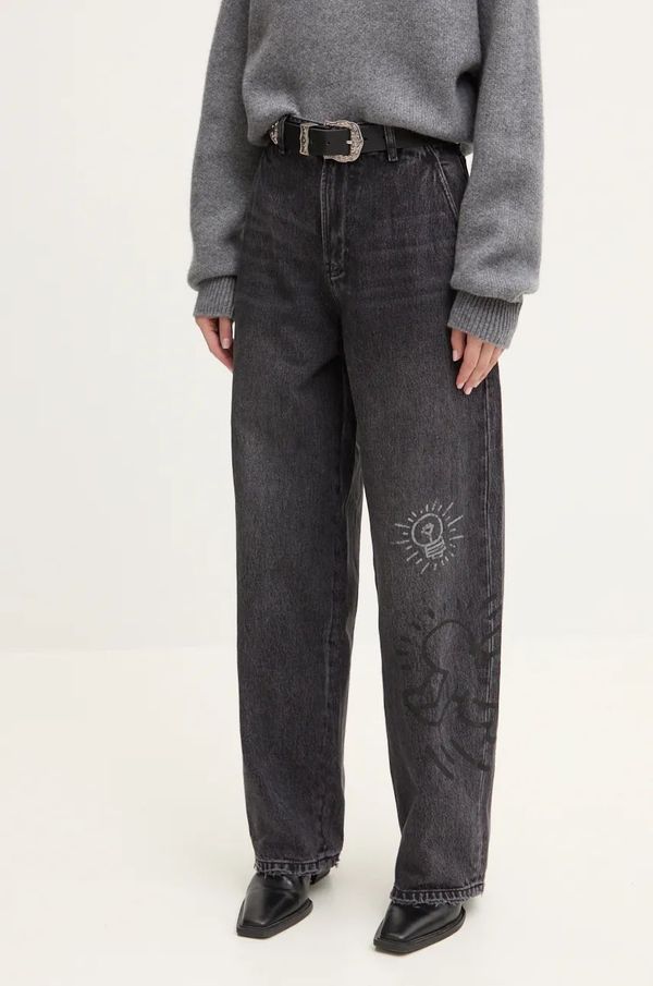 Miss Sixty Traperice Miss Sixty x Keith Haring za žene, visoki struk, 6L3JJ2280000