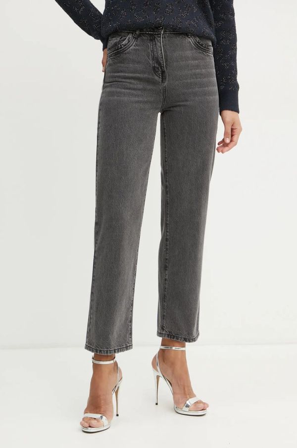 Morgan Traperice Morgan PSTRASS za žene, visoki struk, PSTRASS