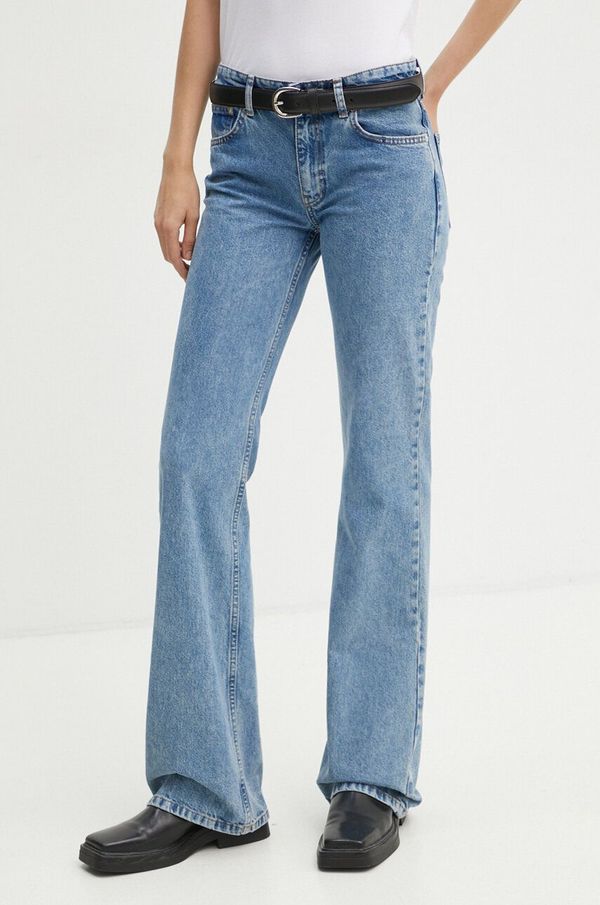 Moschino Jeans Traperice Moschino Jeans za žene, visoki struk, 0302.8221