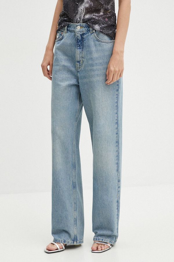 Moschino Jeans Traperice Moschino Jeans za žene, visoki struk, J0308 8720