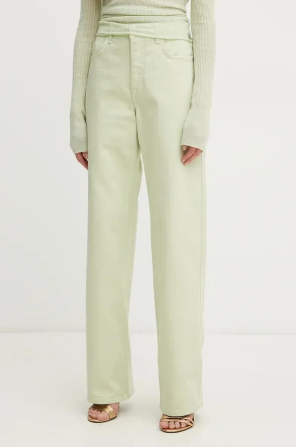 Patrizia Pepe Traperice Patrizia Pepe za žene, visoki struk, 8P0692 D006