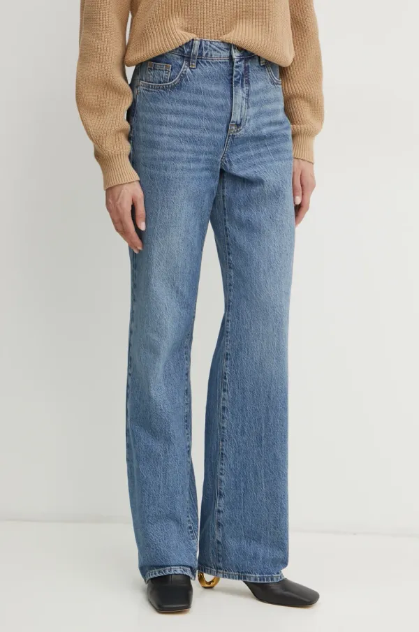 Patrizia Pepe Traperice Patrizia Pepe za žene, visoki struk, 8P0692 D1WZB