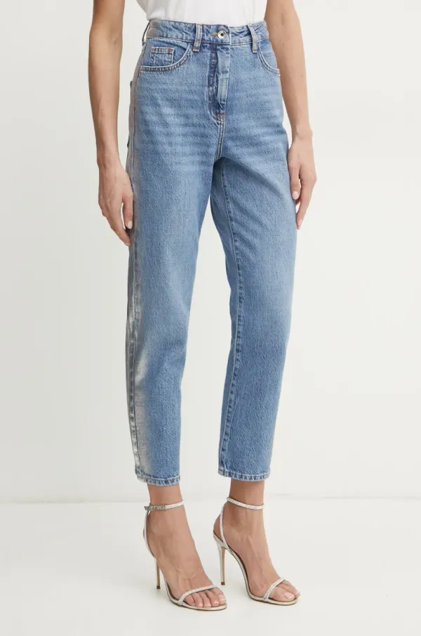 Patrizia Pepe Traperice Patrizia Pepe za žene, visoki struk, 8P0694 D095