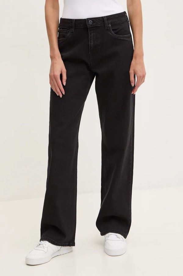 Pepe Jeans Traperice Pepe Jeans LOOSE ST JEANS HW za žene, visoki struk, PL204699XH2