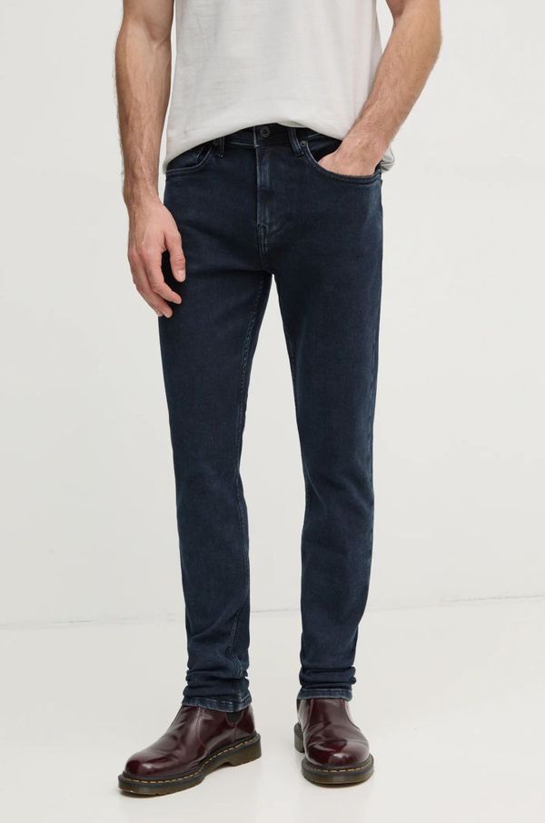 Pepe Jeans Traperice Pepe Jeans SKINNY JEANS FINSBURY za muškarce, PM207387ED9