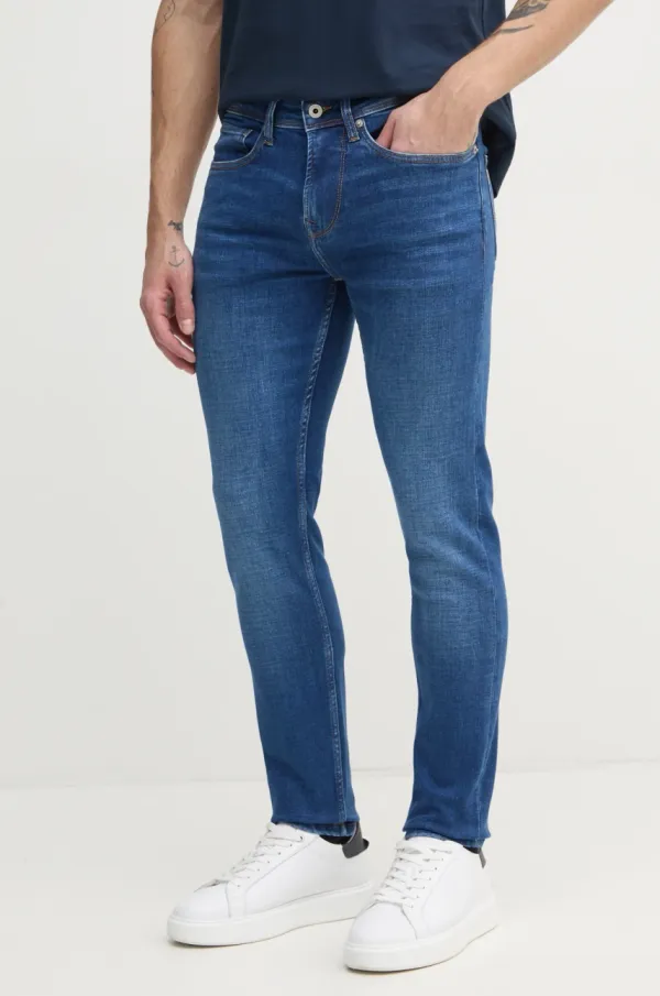 Pepe Jeans Traperice Pepe Jeans SKINNY JEANS FINSBURY za muškarce, PM207387HX3