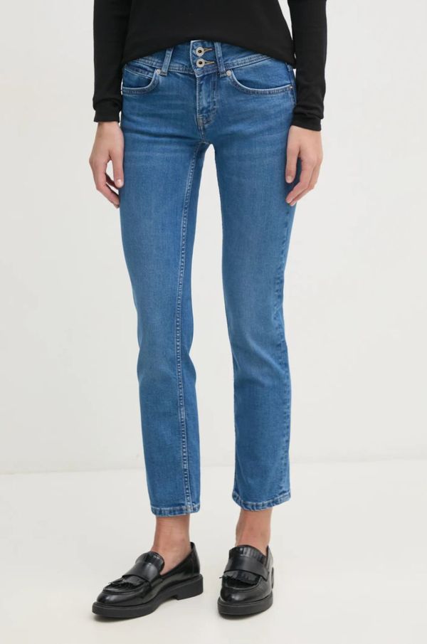 Pepe Jeans Traperice Pepe Jeans SLIM JEANS LW VENUS za žene, PL204729NC3