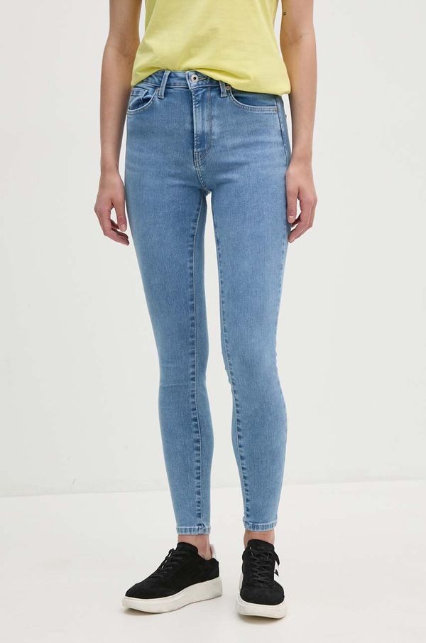 Pepe Jeans Traperice Pepe Jeans SUPER SKINNY JEANS HW za žene, PL204738PF9