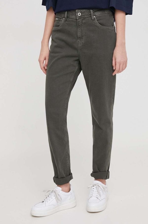 Pepe Jeans Traperice Pepe Jeans za žene, boja: zelena