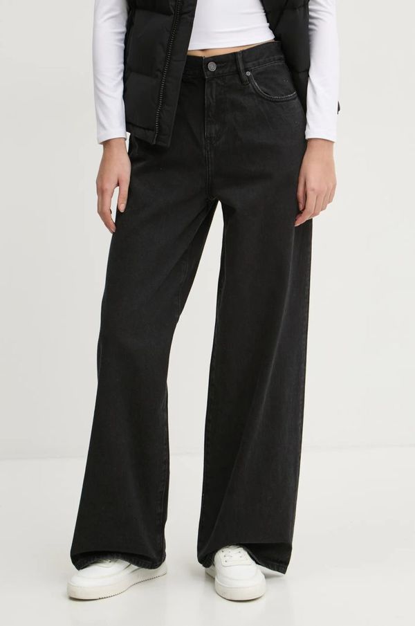 PURPLE BRAND Traperice PURPLE BRAND BAGGY za žene, visoki struk, D2005-BGWB224