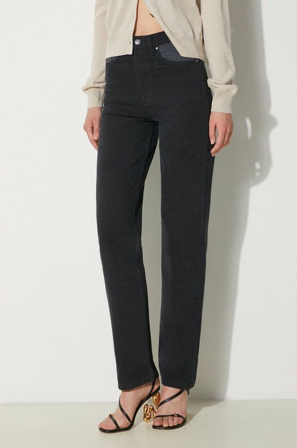 Rotate Traperice Rotate Mix Colored Pants za žene, visoki struk, 1129641075