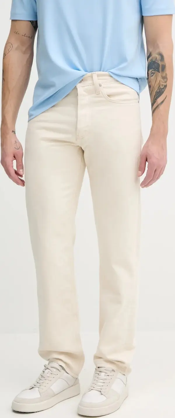 Calvin Klein Jeans Traperice s dodatkom lana Calvin Klein Jeans