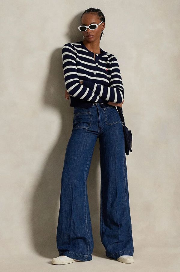 Polo Ralph Lauren Traperice s dodatkom lana Polo Ralph Lauren visoki struk, 211959040