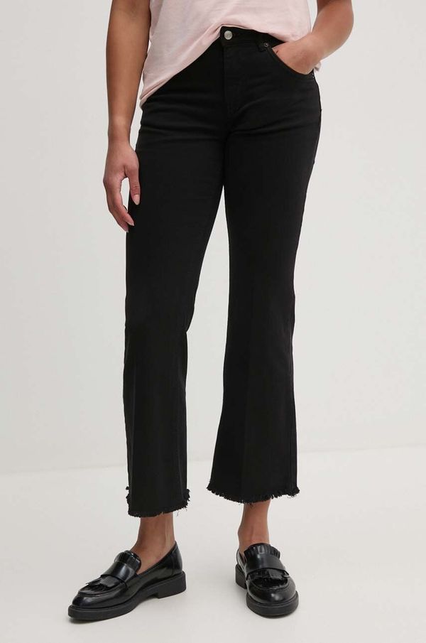 Sisley Traperice Sisley za žene, visoki struk, 48M0LE040