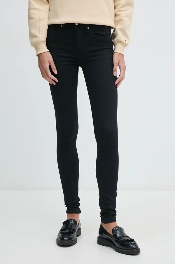 Tommy Hilfiger Traperice Tommy Hilfiger za žene, boja: crna, WW0WW44115