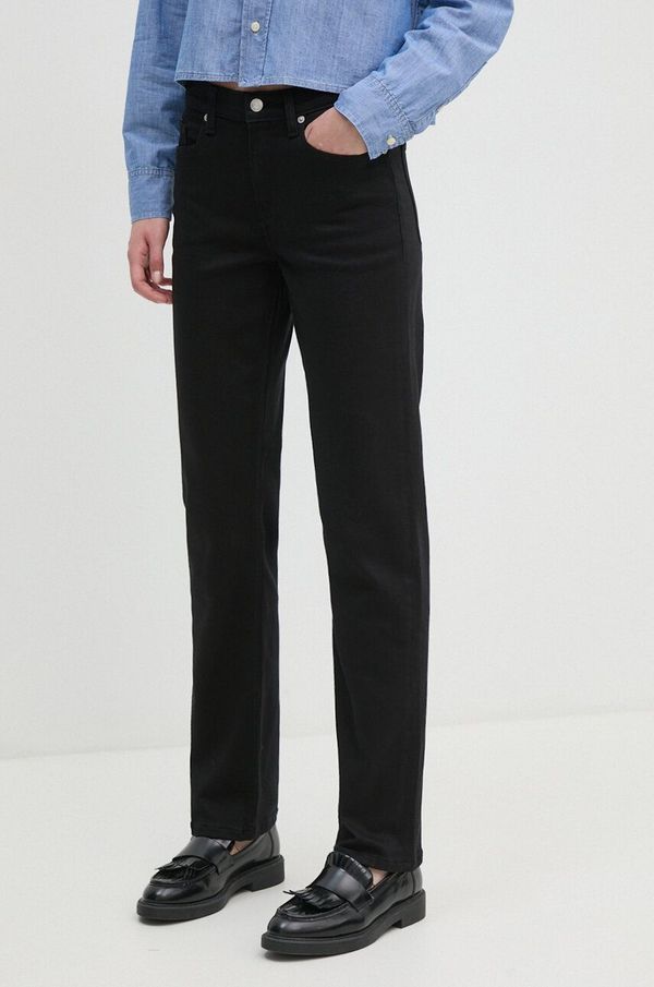 Tommy Hilfiger Traperice Tommy Hilfiger za žene, srednje visoki struk, WW0WW44116