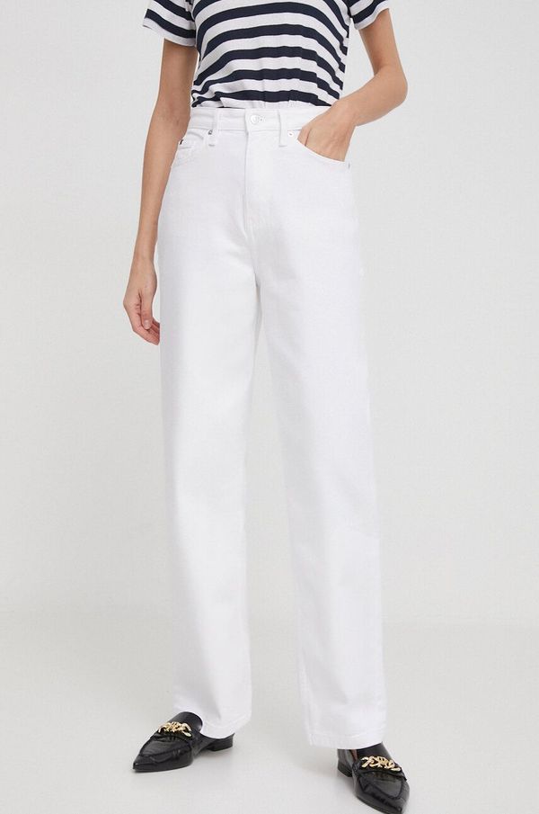 Tommy Hilfiger Traperice Tommy Hilfiger za žene, visoki struk, WW0WW41319