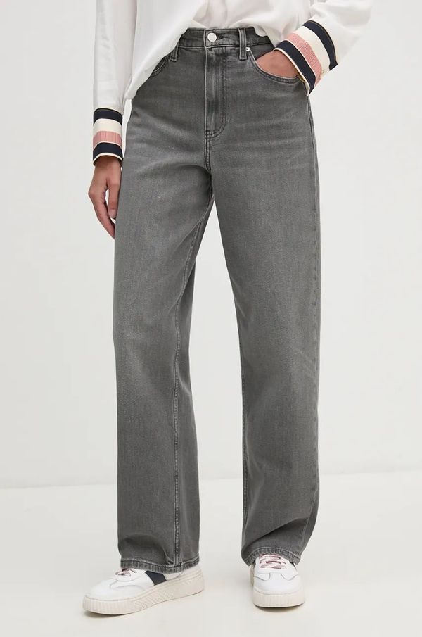 Tommy Hilfiger Traperice Tommy Hilfiger za žene, visoki struk, WW0WW42795