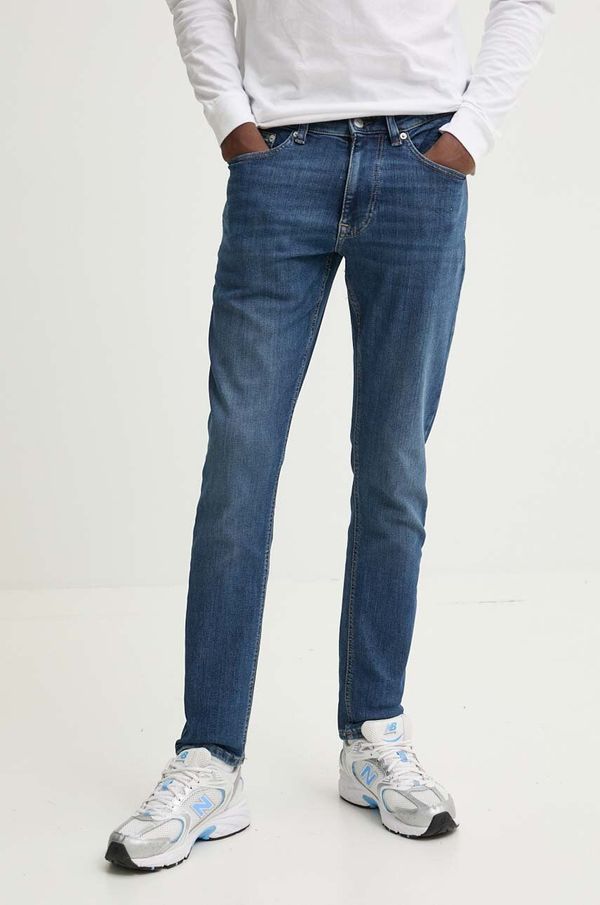 Tommy Jeans Traperice Tommy Jeans za muškarce, boja: tamno plava, DM0DM20173