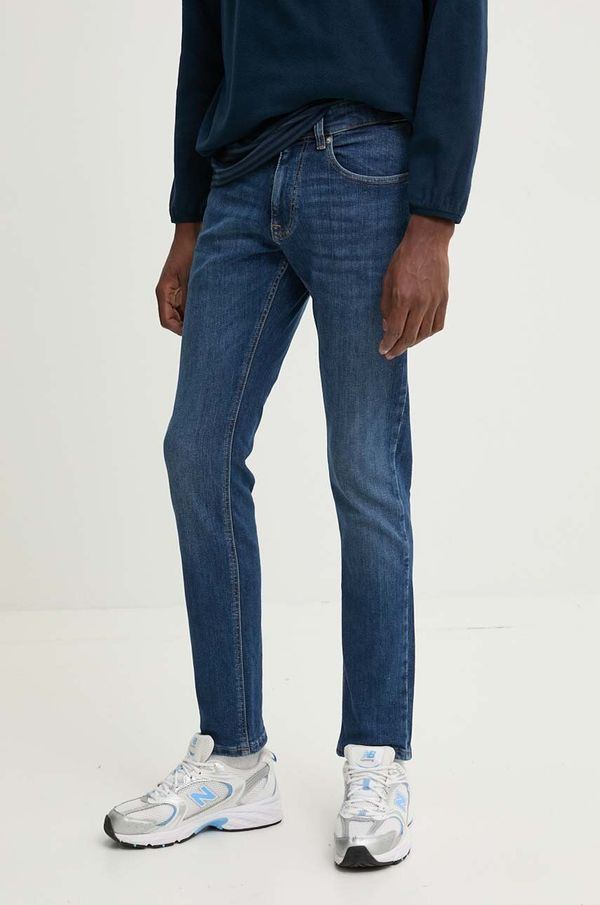 Tommy Jeans Traperice Tommy Jeans za muškarce, boja: tamno plava, DM0DM20187